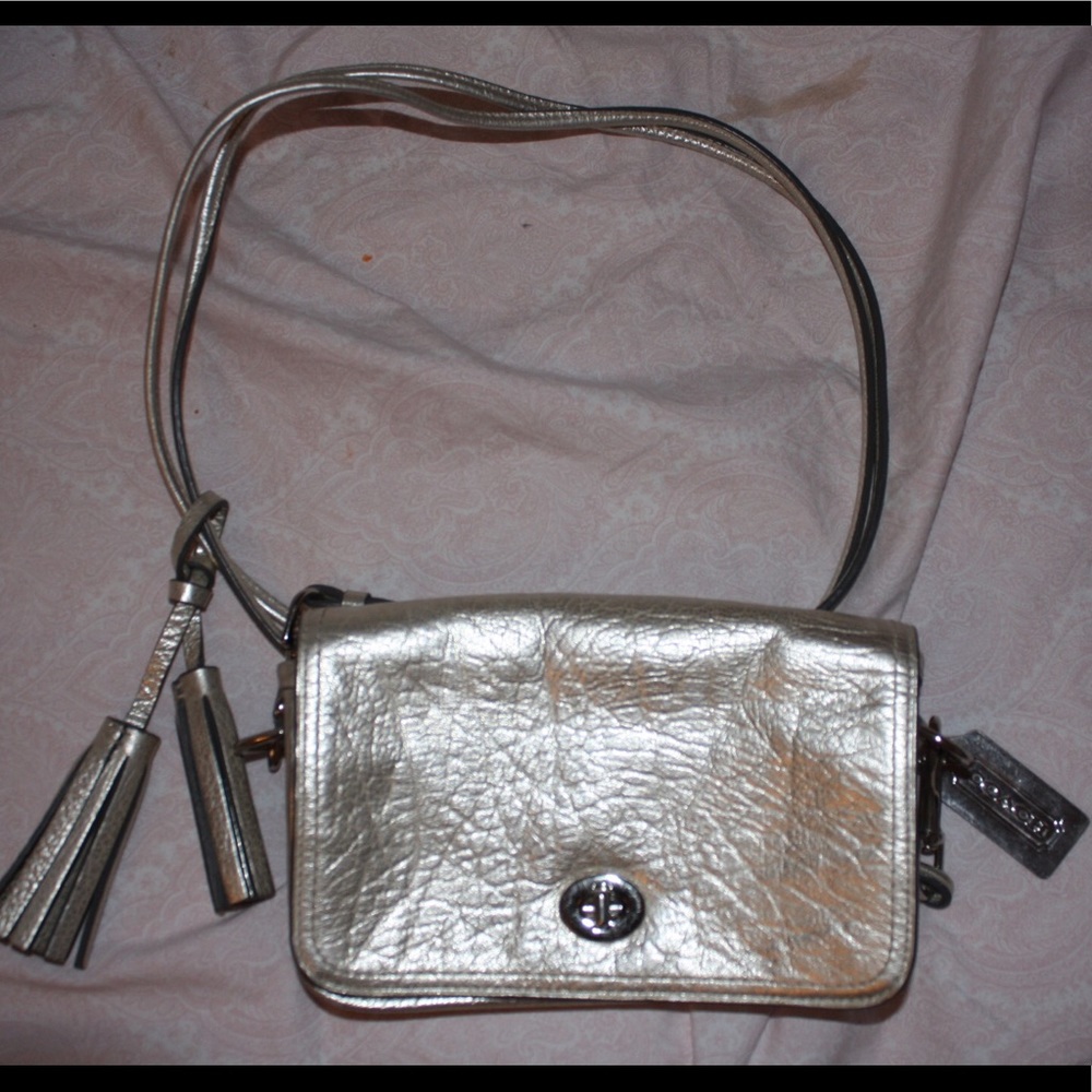 Vintage Coach Shimmer Crossbody